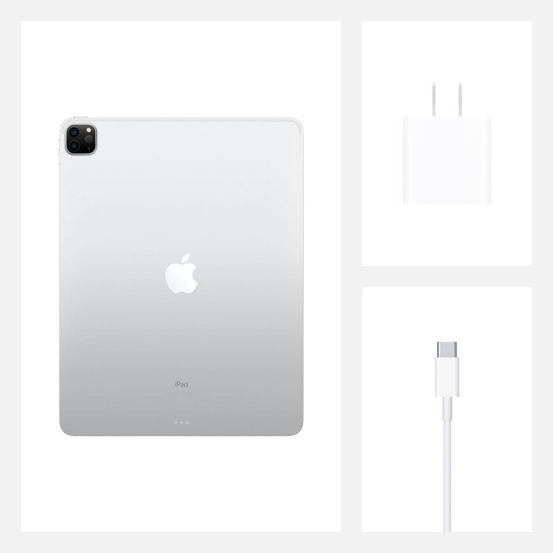 slide 7 of 7, Apple iPad Pro 11-inch Wi-Fi 256GB (2020, 2nd Generation) - Silver, 1 ct
