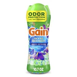 Gain Odor Defense In-wash Scent Booster, Super Fresh Blast scent, 10.7 OZ, 2 in 1 Freshness plus Odor Protection, laundry scent beads