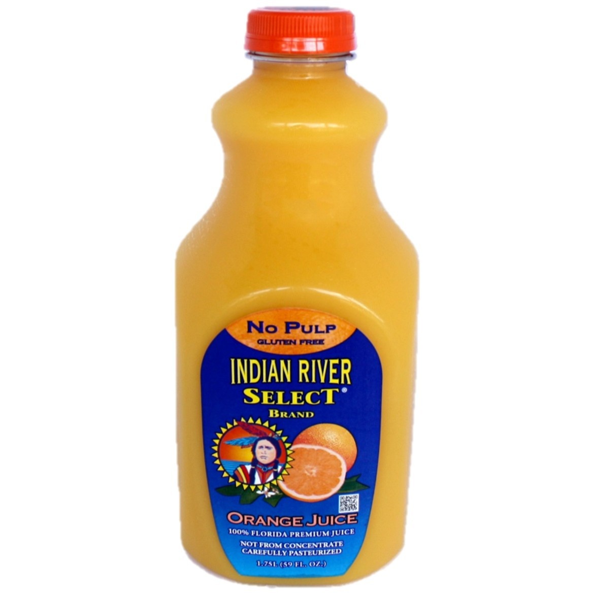 slide 1 of 1, Indian River Select No Pulp Orange Juice, 52 oz