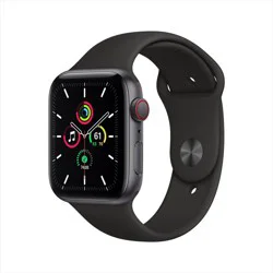Apple Watch SE GPS + Cellular (1st generation) 44mm Space Gray Aluminum Case with Midnight Sport Band