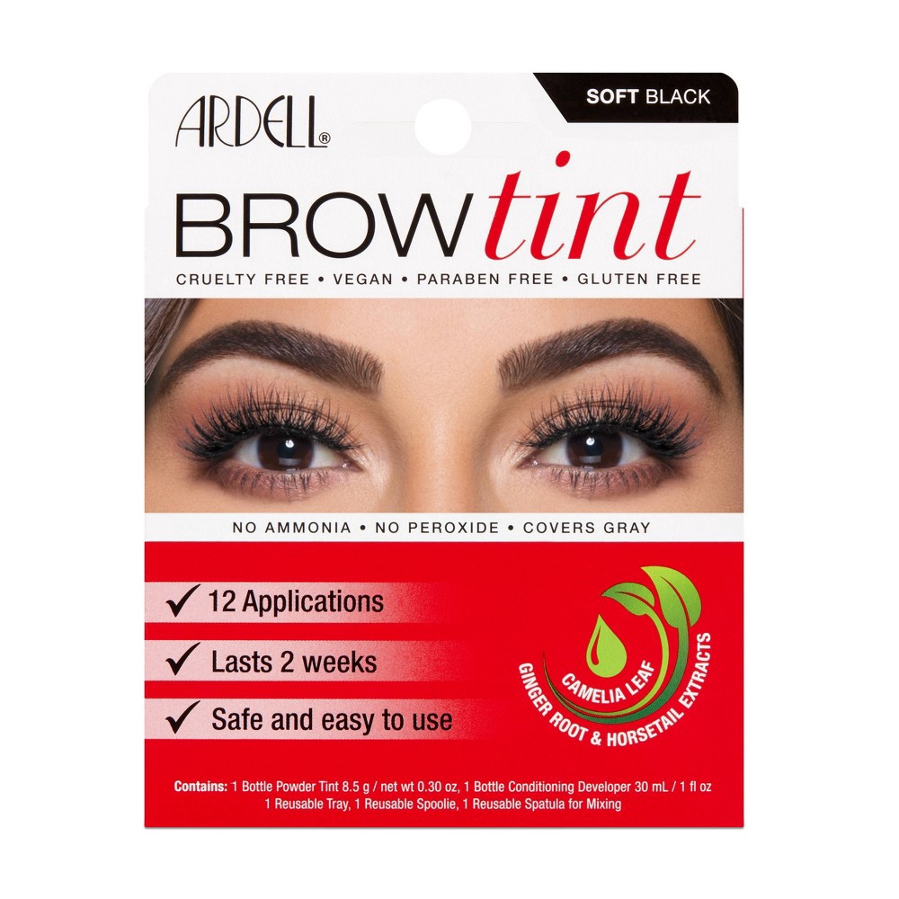 Ardell Brow Tint Soft Black 12ct 1 ct Shipt