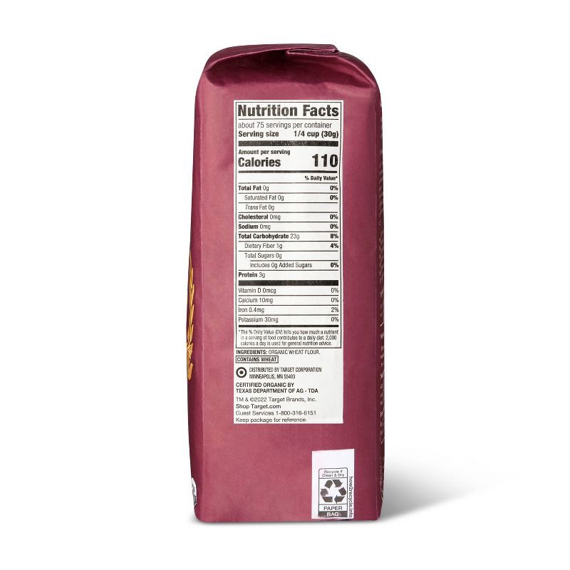 slide 4 of 5, Organic Flour - 5LB - Good & Gather™, 5 lb