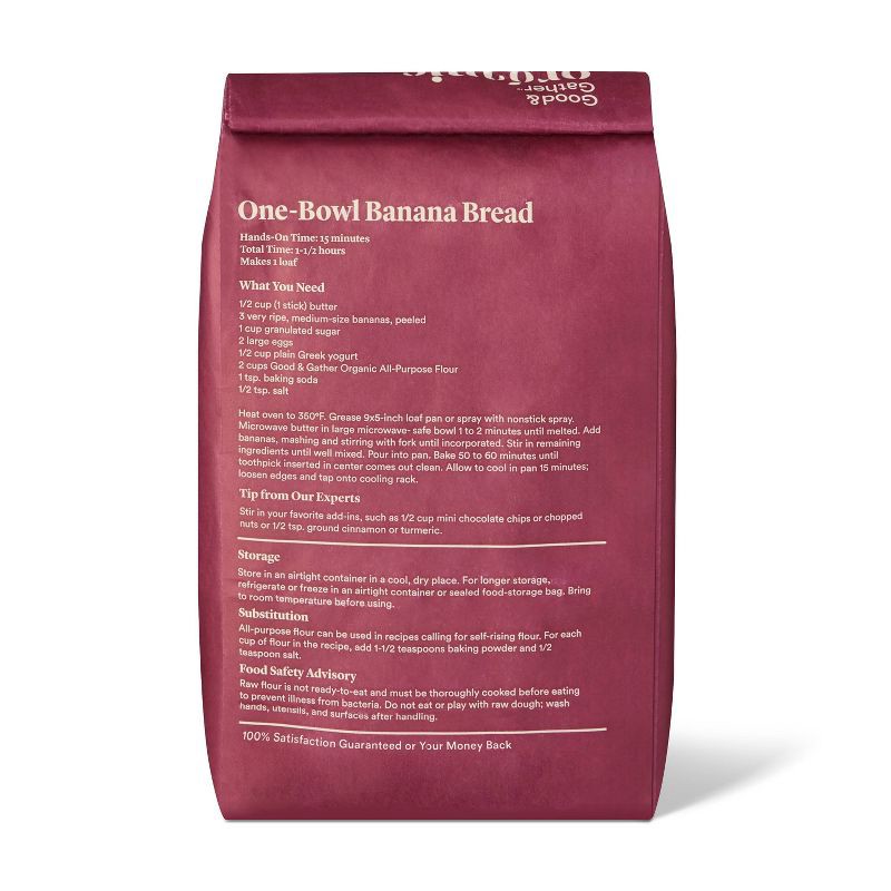 slide 5 of 5, Organic Flour - 5LB - Good & Gather™, 5 lb