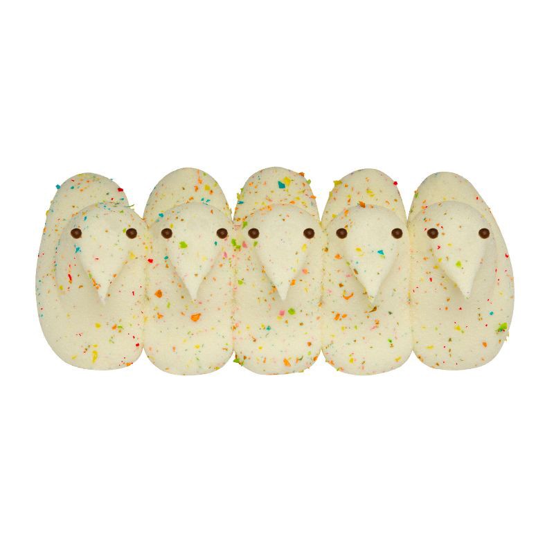 slide 5 of 6, Peeps Easter Party Cake Marshmallow Chicks - 4.5oz/15ct, 4.5 oz, 15 ct