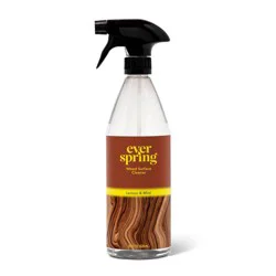 Lemon & Mint Wood Surface Cleaner - 28 fl oz - Everspring™: Liquid Pouch, Furniture Cleaner, Wood Protection