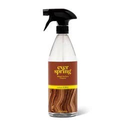 Lemon & Mint Wood Surface Cleaner - 28 fl oz - Everspring™: Liquid Pouch, Furniture Cleaner, Wood Protection