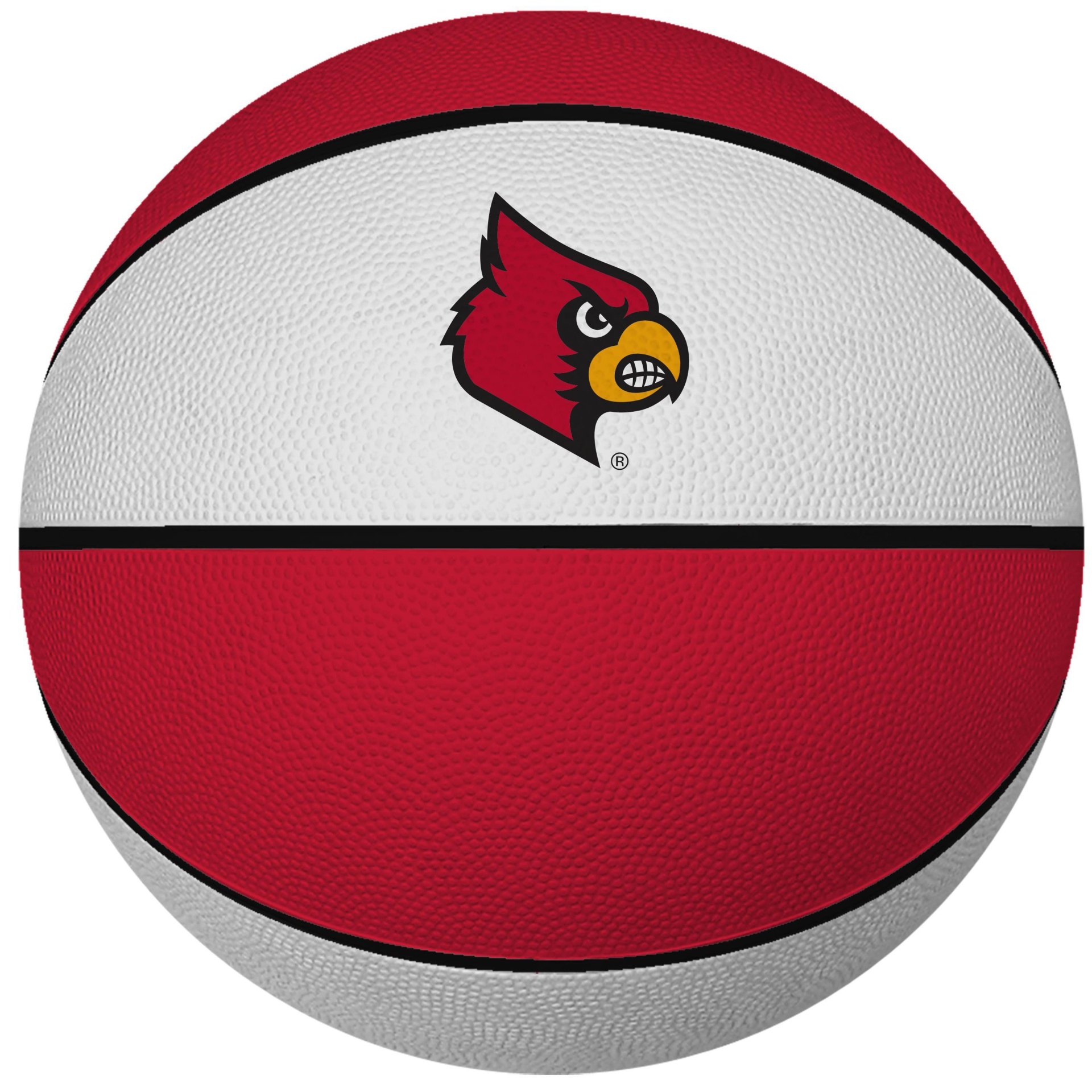 slide 1 of 1, NCAA Louisville Cardinals Official Basketball, 1 ct