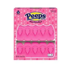 Peeps Easter Pink Chick - 4.5oz/15ct
