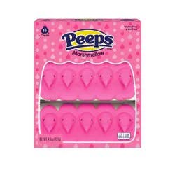 Peeps Easter Pink Chick - 4.5oz/15ct
