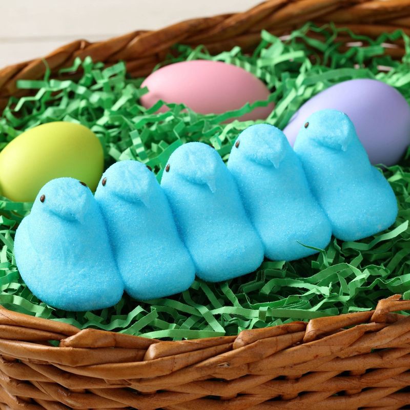 slide 4 of 10, Peeps Easter Blue Chicks - 4.5oz/15ct, 4.5 oz, 15 ct