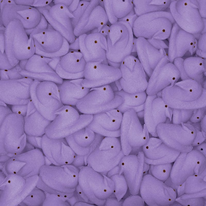 slide 9 of 11, Peeps Easter Lavender Marshmallow Chicks - 4.5oz/15ct, 4.5 oz, 15 ct