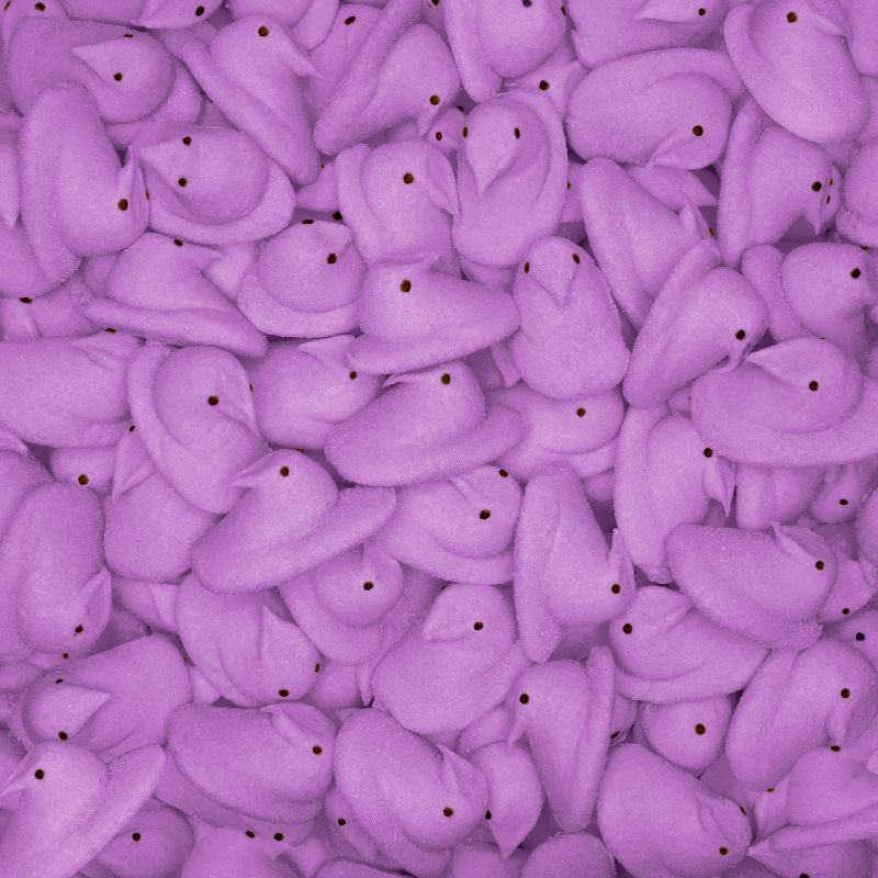 slide 4 of 11, Peeps Easter Lavender Marshmallow Chicks - 4.5oz/15ct, 4.5 oz, 15 ct