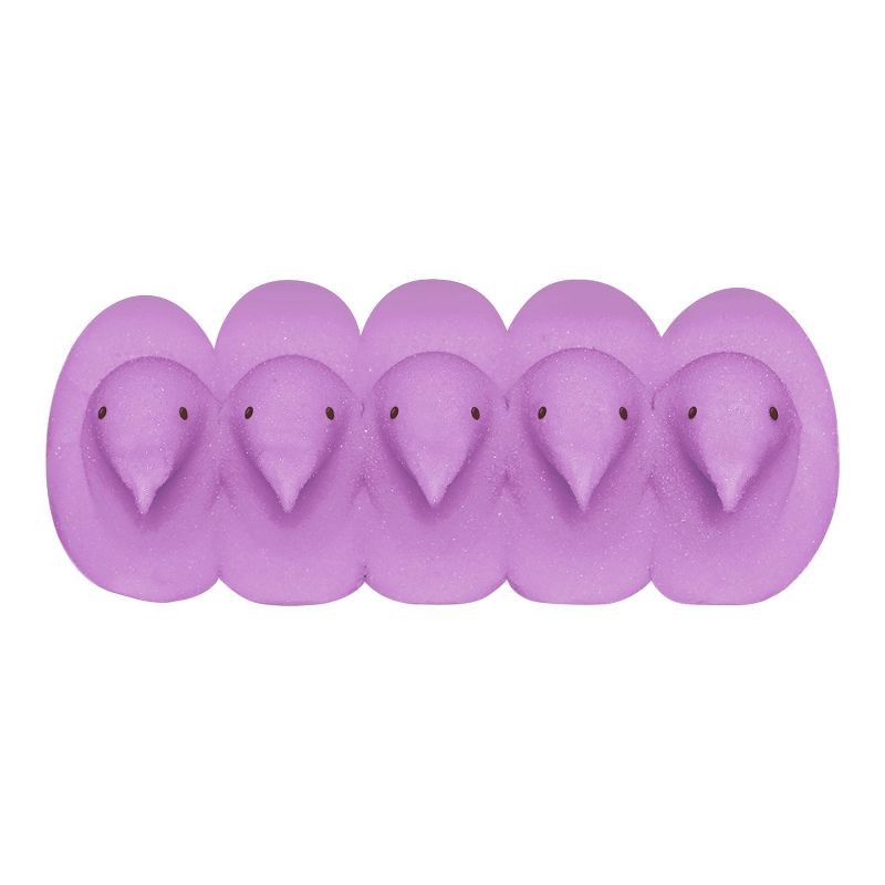 slide 6 of 11, Peeps Easter Lavender Marshmallow Chicks - 4.5oz/15ct, 4.5 oz, 15 ct