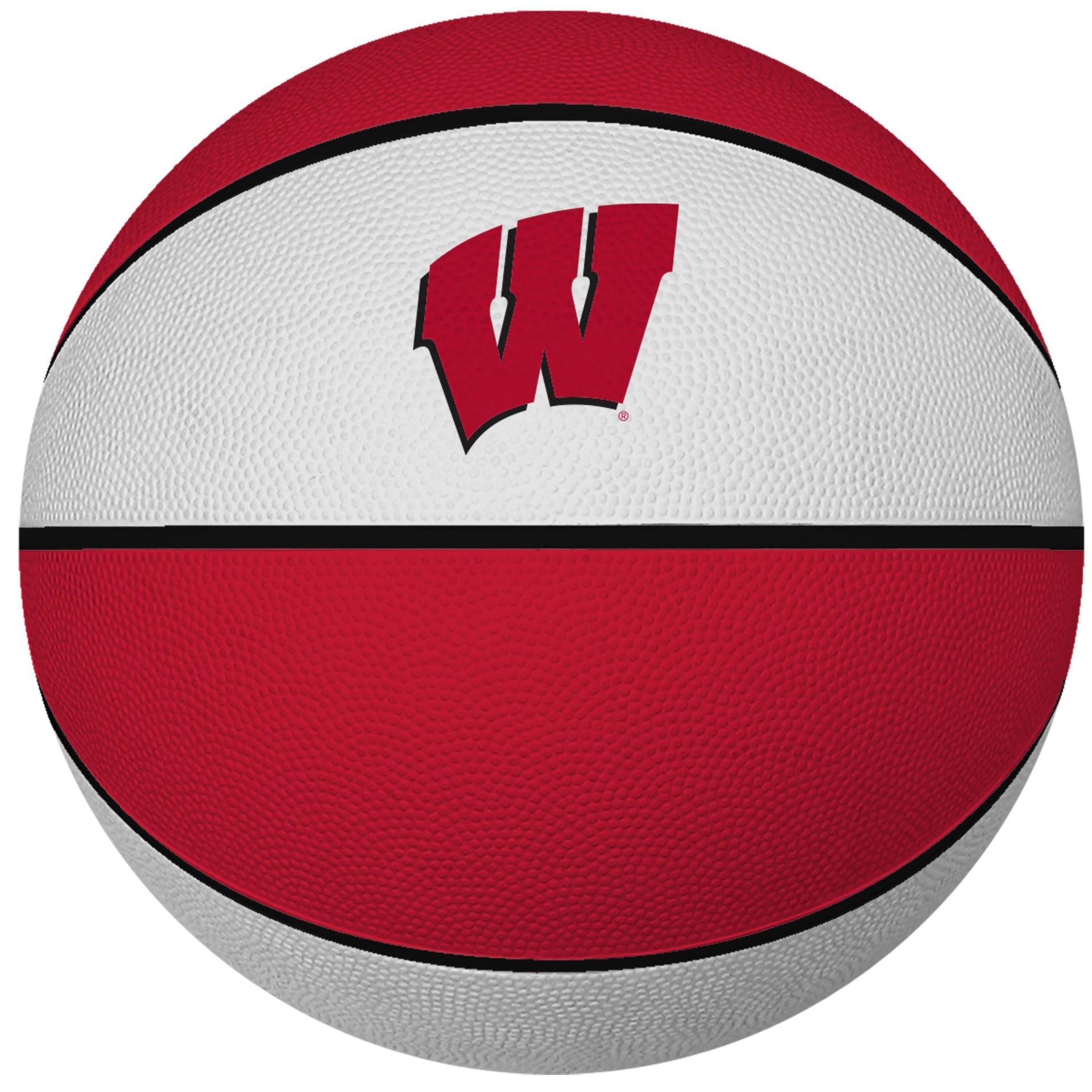 slide 1 of 1, NCAA Wisconsin Badgers Mini Basketball, 1 ct