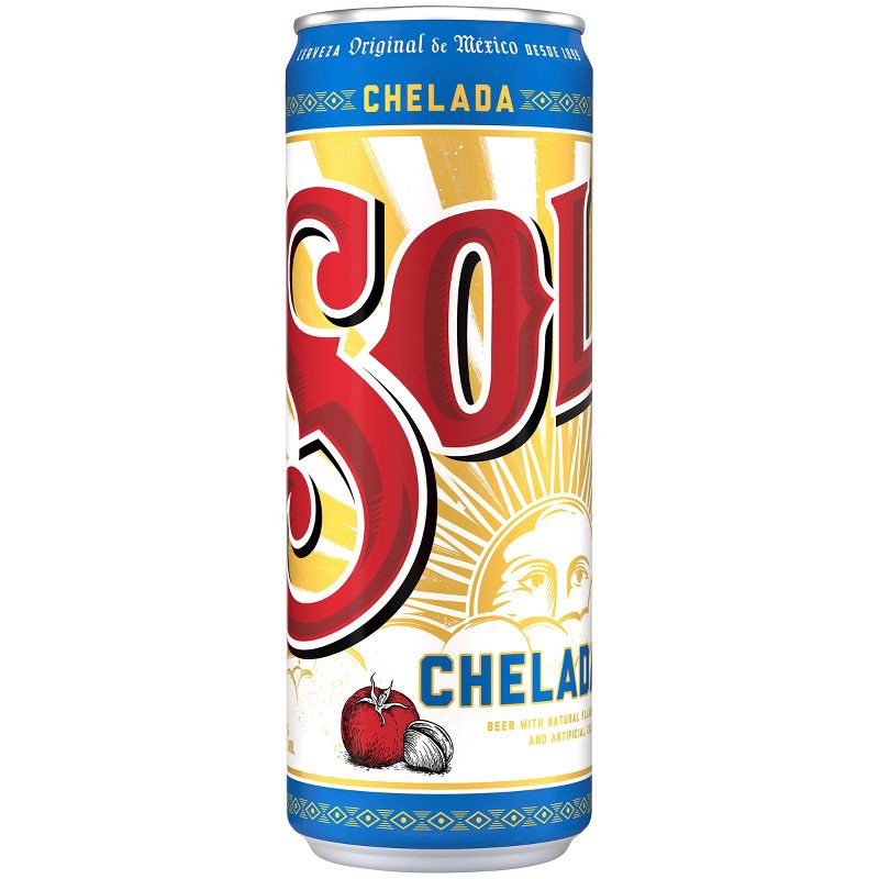 slide 1 of 8, SOL Cerveza Sol Chelada Beer - 24 fl oz Can, 24 fl oz
