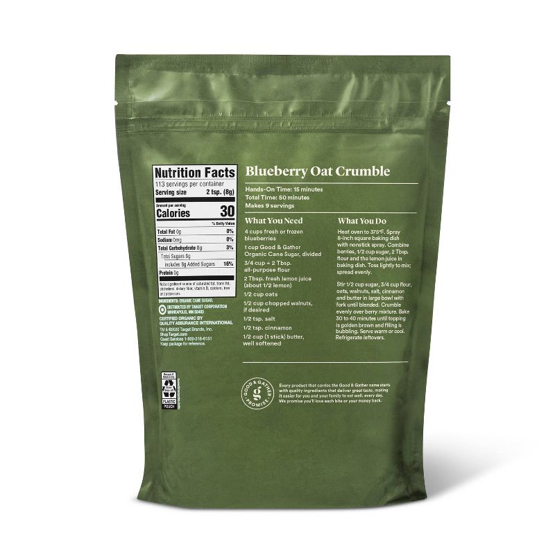 slide 2 of 4, Organic Sugar - 32oz - Good & Gather™, 32 oz