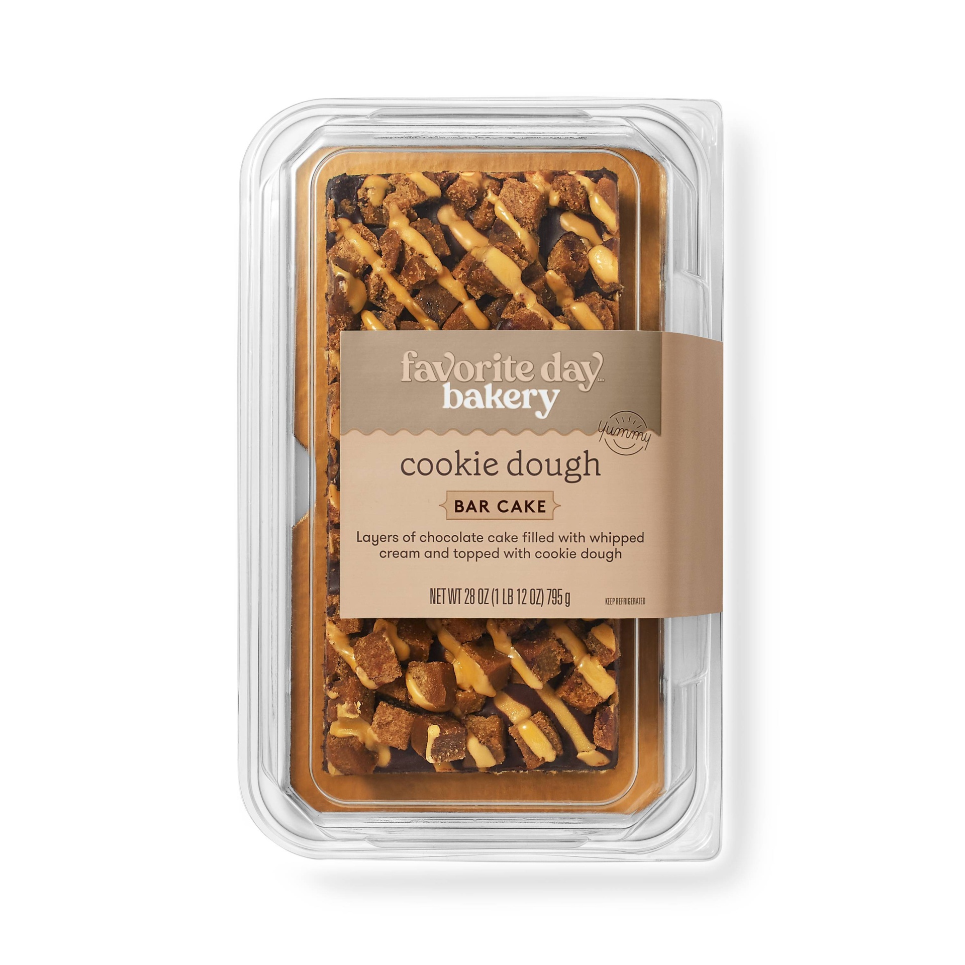 slide 1 of 4, Cookie Dough Bar Cake - 28oz - Favorite Day, 28 oz