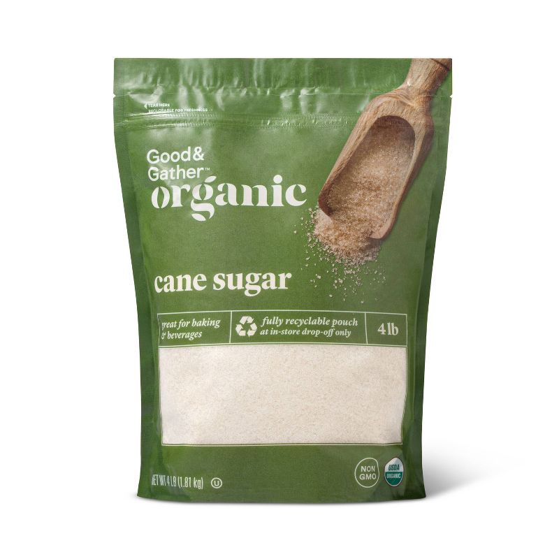 slide 1 of 3, Organic Sugar - 4lbs - Good & Gather™, 4 lb