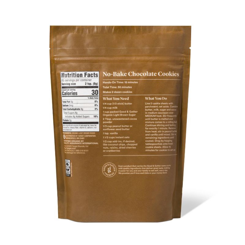 slide 2 of 3, Organic Light Brown Sugar - 24oz - Good & Gather™, 24 oz