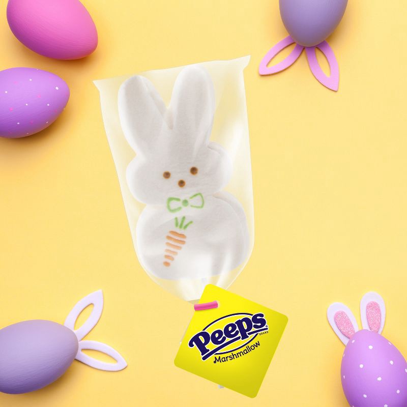 slide 3 of 5, Peeps Easter White Marshmallow Bunny Lollipop - 1.5oz, 1.5 oz