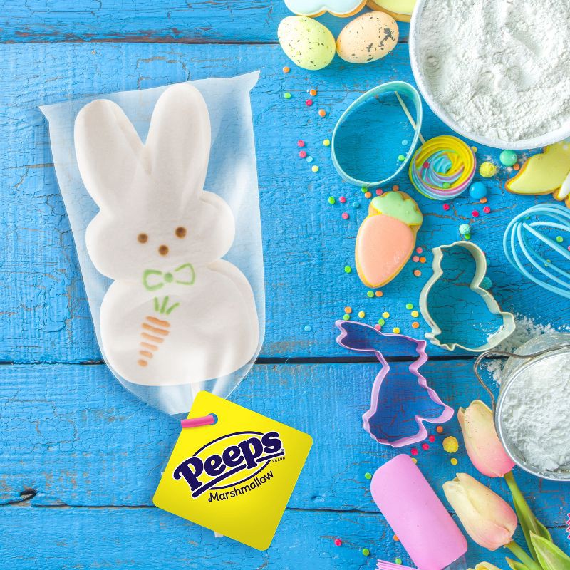 slide 2 of 5, Peeps Easter White Marshmallow Bunny Lollipop - 1.5oz, 1.5 oz