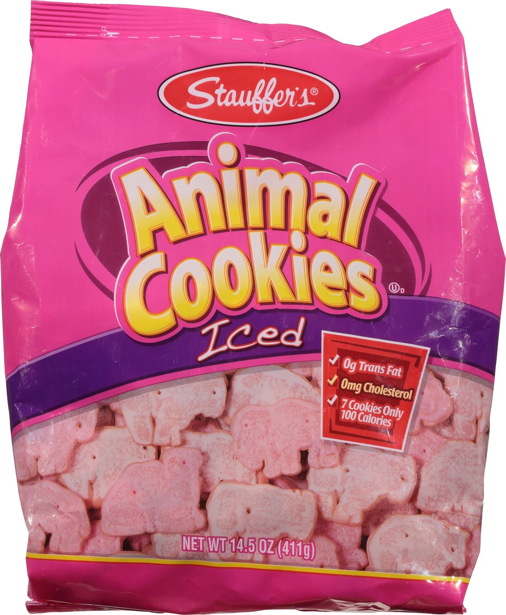 slide 8 of 9, Stauffer's Animal Cookies, Iced, 14.5 oz