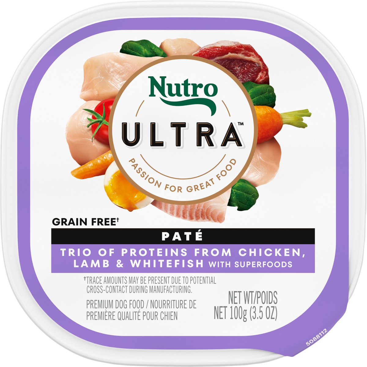 slide 8 of 18, Nutro Ultra Pate Premium Dog Food 3.5 oz, 3.5 Oz