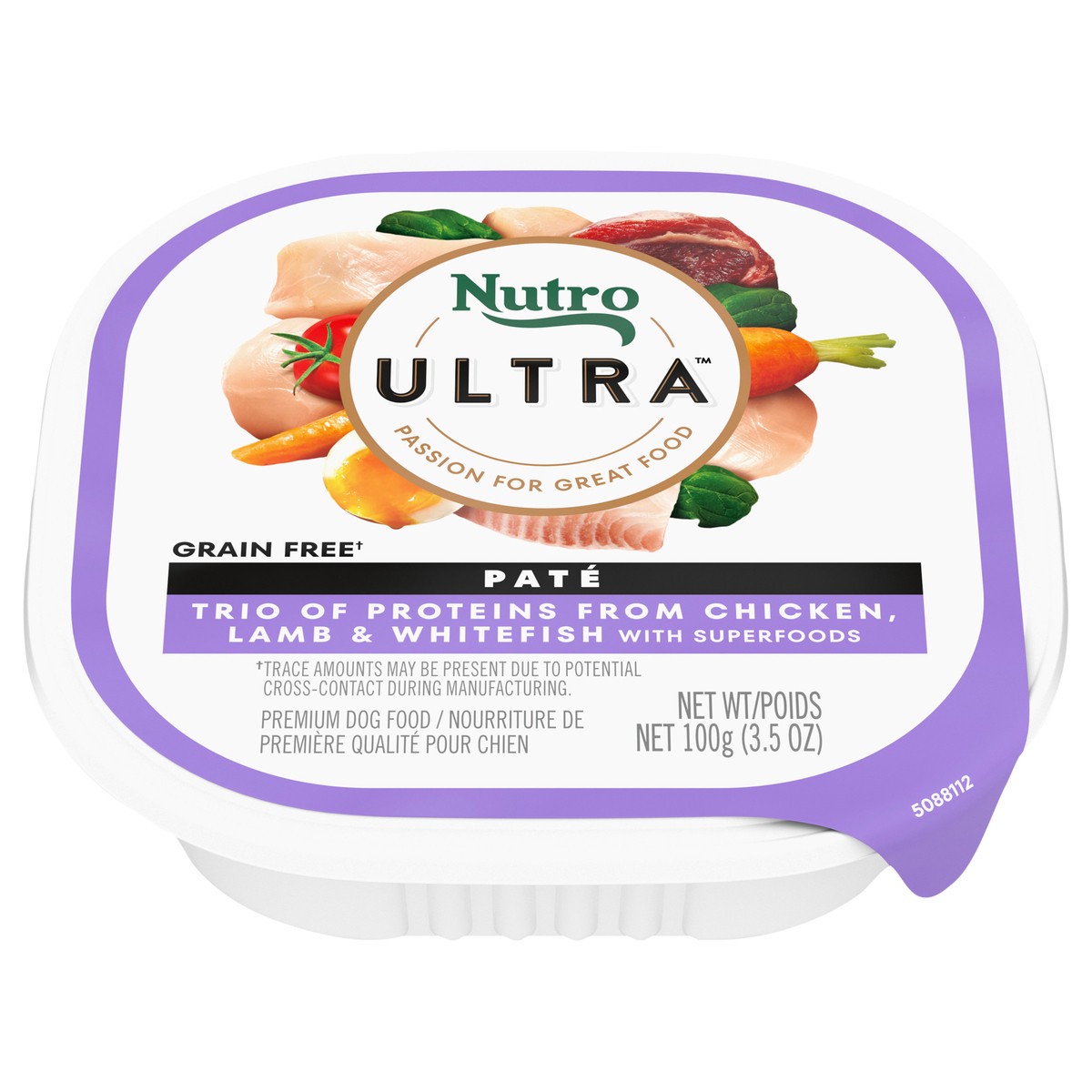 slide 3 of 18, Nutro Ultra Pate Premium Dog Food 3.5 oz, 3.5 Oz