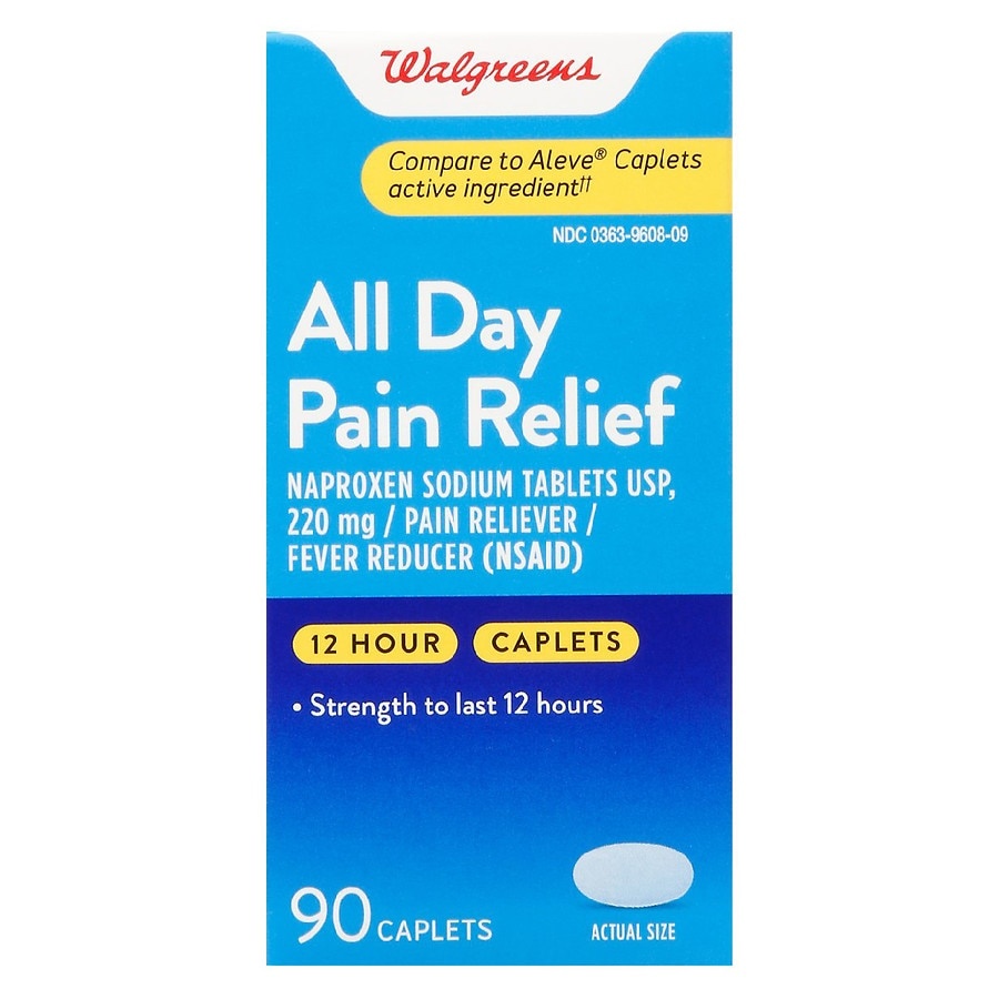 Walgreens Naproxen Sodium Caplets 90 ct Shipt