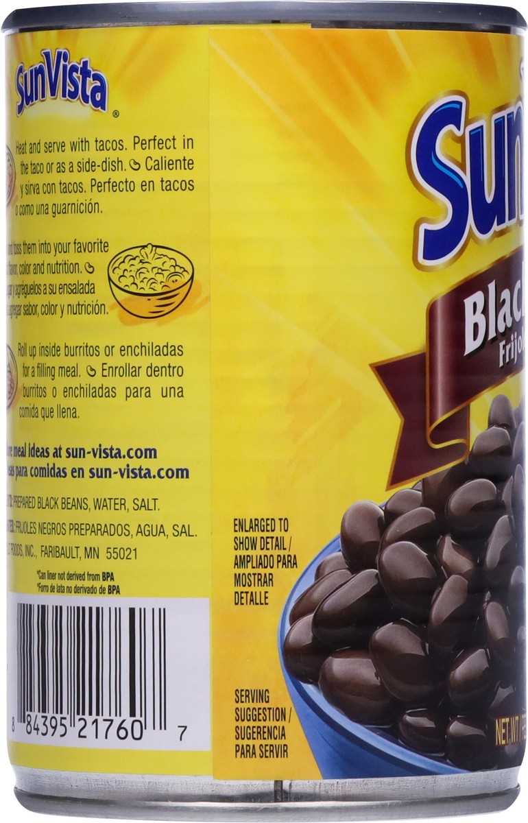 slide 4 of 9, SunVista Black Beans 15 oz, 15 oz