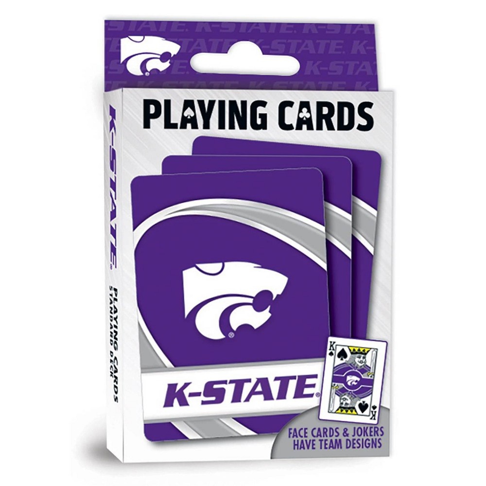 slide 2 of 4, NCAA Kansas State Wildcats Playing Cards, 1 ct