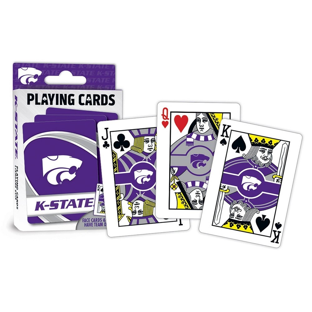 slide 4 of 4, NCAA Kansas State Wildcats Playing Cards, 1 ct