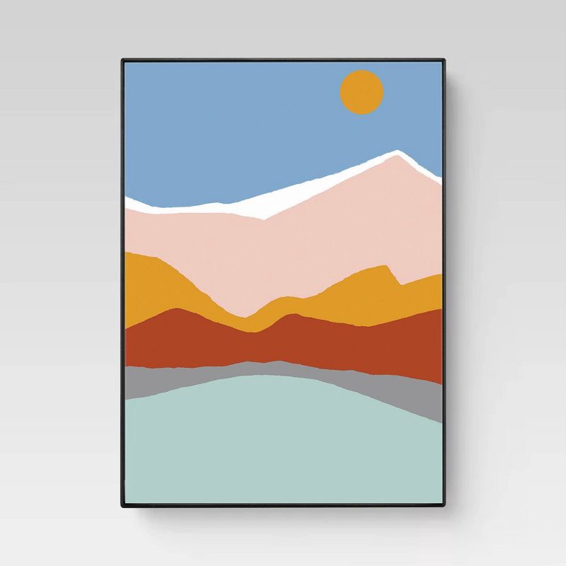 slide 3 of 4, (Set of 3) 5" x 7" Format Frames Black - Room Essentials™: Durable Plastic, Glass Front, Wall/Table Display, 1 ct