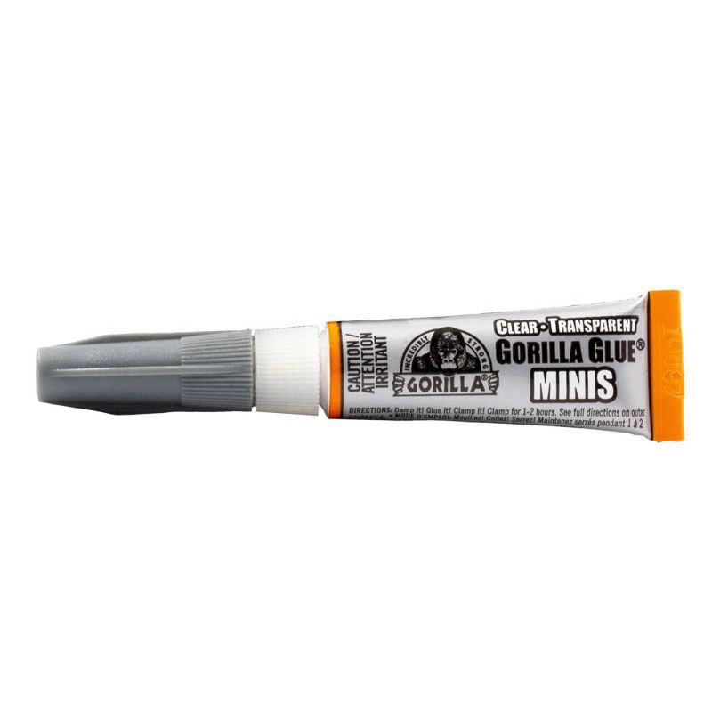 slide 2 of 4, Gorilla Glue 4pk Clear Mini Tubes - 0.42oz, 4 ct; 0.42 oz