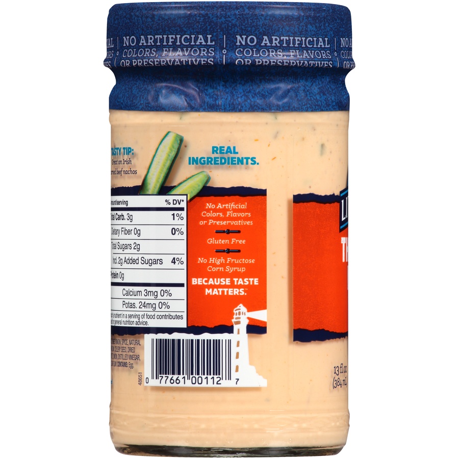 slide 4 of 8, Litehouse Thousand Island Dressing & Dip 13 fl. oz. Jar, 13 fl oz