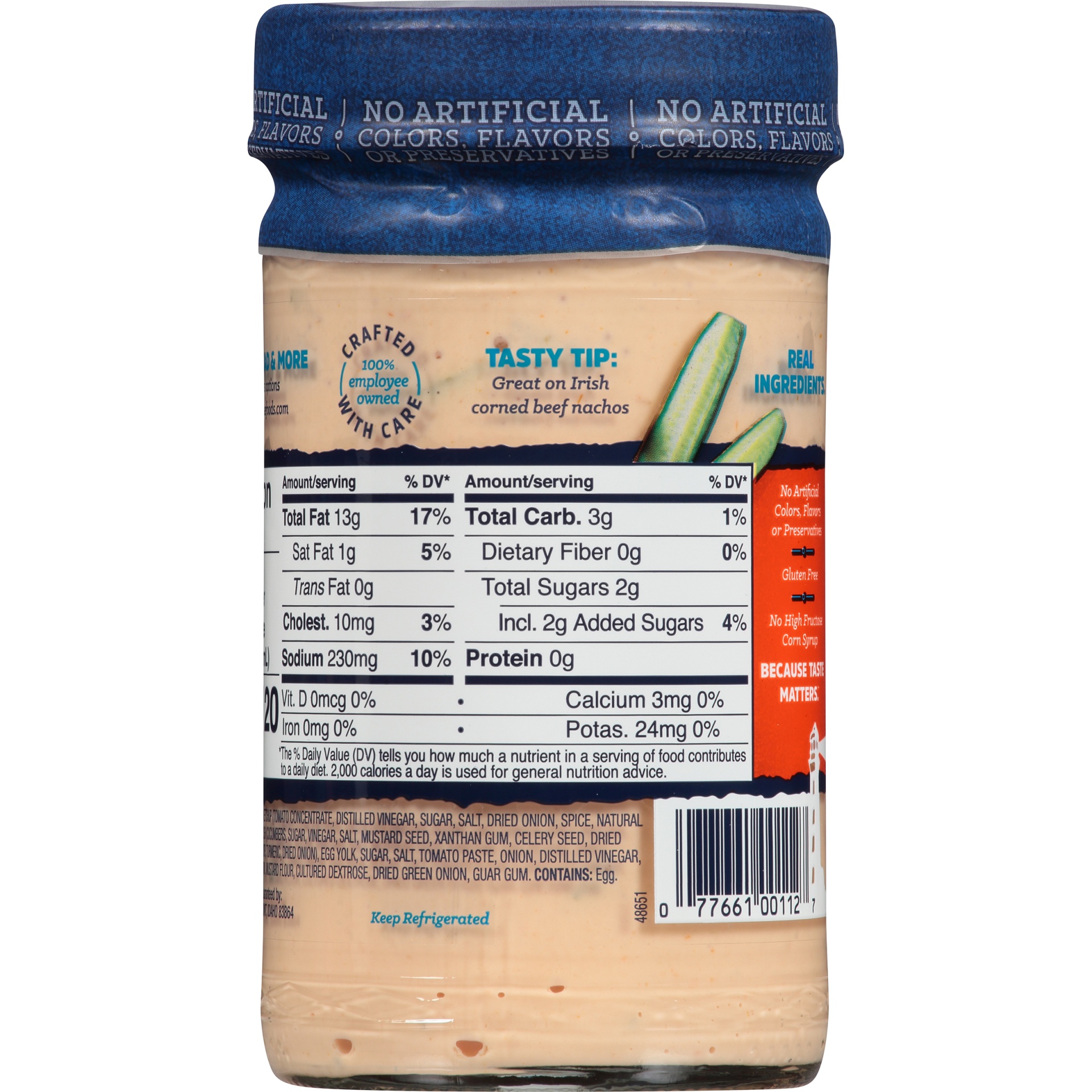 slide 6 of 8, Litehouse Thousand Island Dressing & Dip 13 fl. oz. Jar, 13 fl oz