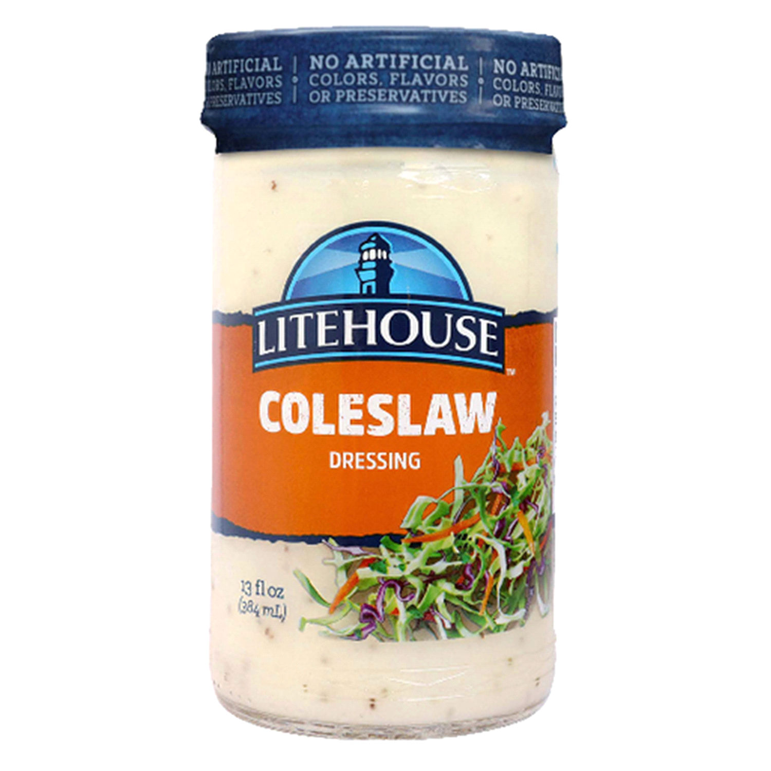 slide 1 of 1, Litehouse Coleslaw Dressing 13 fl. oz. Jar, 13 fl oz