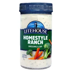 Litehouse Homestyle Ranch Dressing & Dip 13 fl. oz. Jar