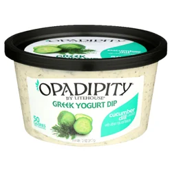 Opadipity Litehouse Opadipity Cucumber Dill Greek Yogurt Dip 12 oz. Plastic Tub