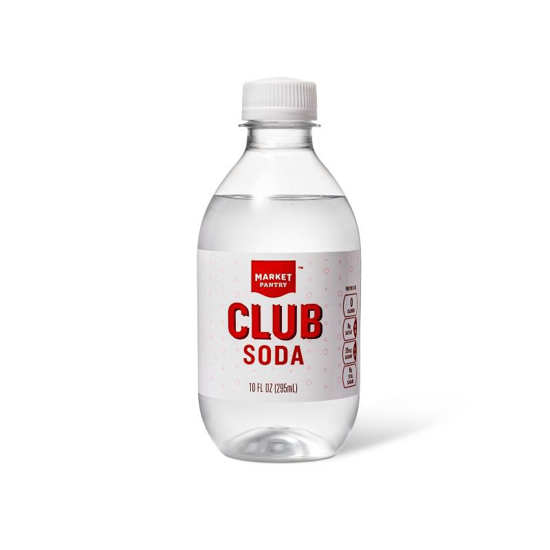 slide 2 of 4, Club Soda - 6pk/295ml - Market Pantry™, 6 ct, 295 ml