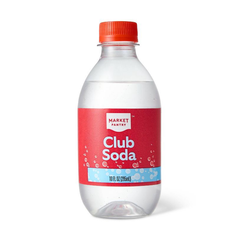 slide 3 of 4, Club Soda - 6pk/295ml - Market Pantry™, 6 ct, 295 ml