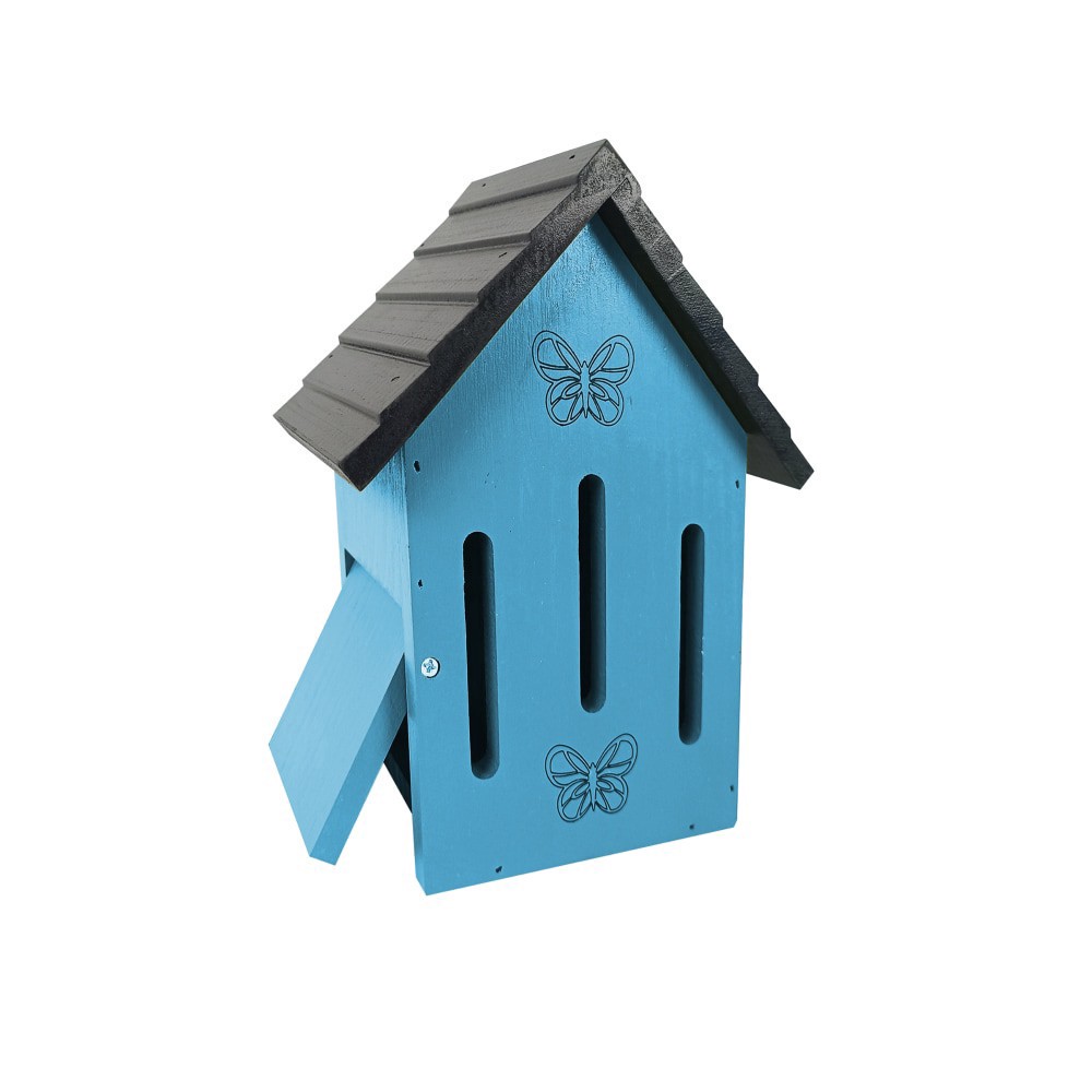 slide 1 of 1, Bambeco Butterfly House - Blue, 8 in