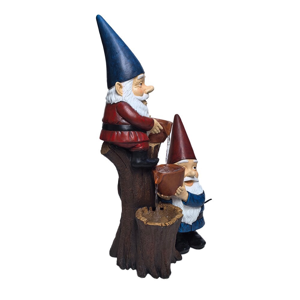 slide 3 of 3, HD Designs Outdoors Gnome Fountain, 1 ct