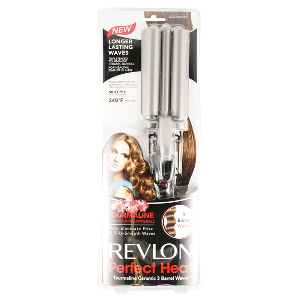 slide 1 of 1, Revlon Perfect Heat Ceramic 3 Barrel Waver, 1 ct