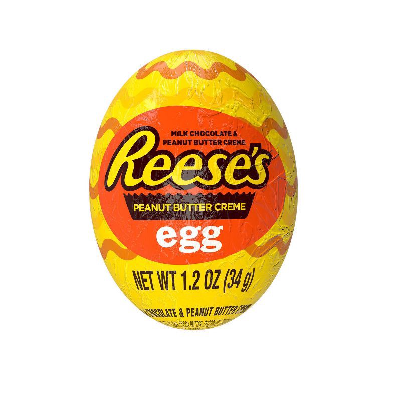 slide 4 of 6, Reese's Milk Chocolate Peanut Butter Crème Eggs Easter Candy - 4ct/4.8oz, 4 ct; 4.8 oz