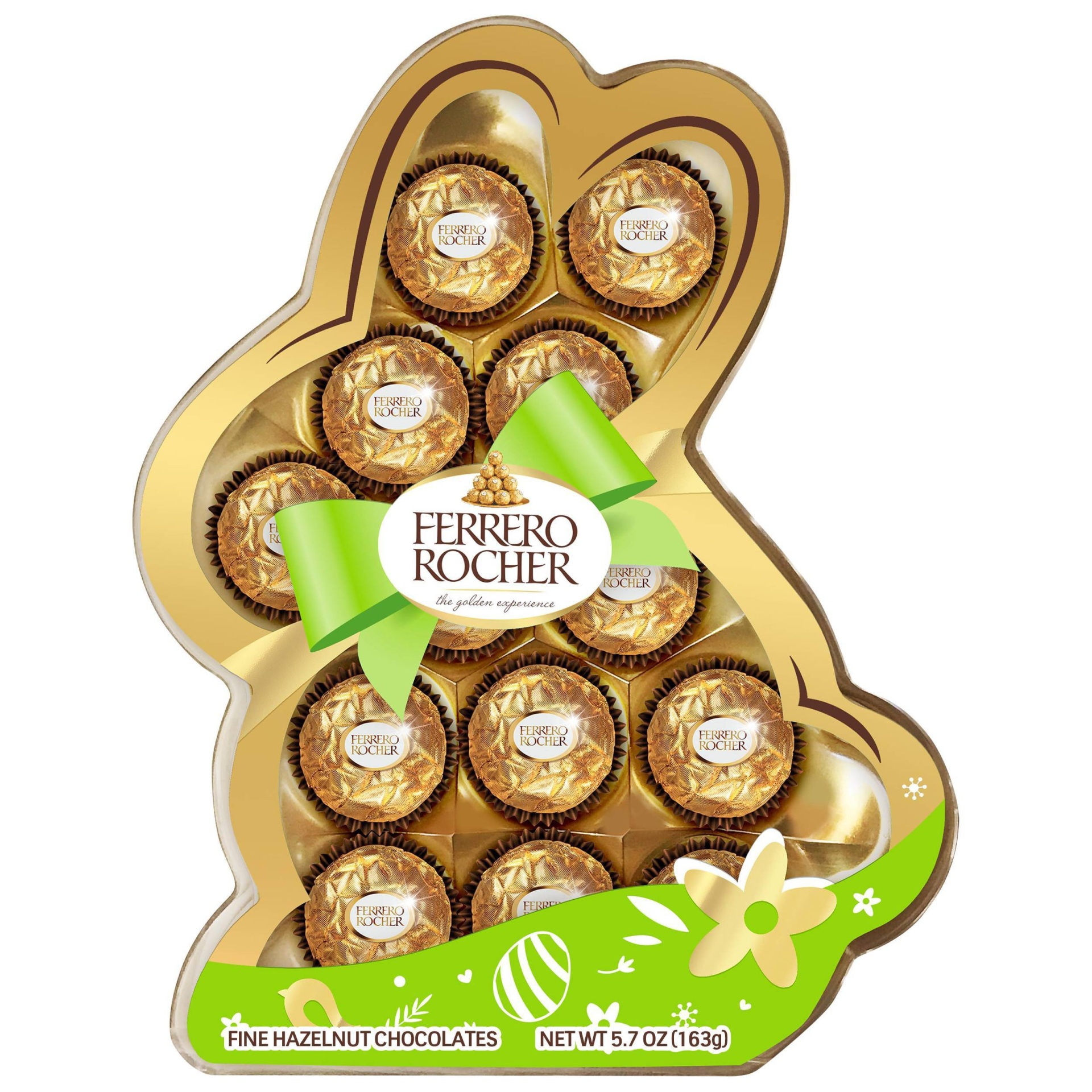 slide 1 of 7, Ferrero Rocher Easter Hazelnut Chocolates Bunny - 5.7oz/13ct, 5.7 oz, 13 ct