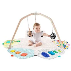 Lovevery The Play Gym: Encourages Color Recognition, Developmental Toys, Multiple Position Options, Multiple Textures