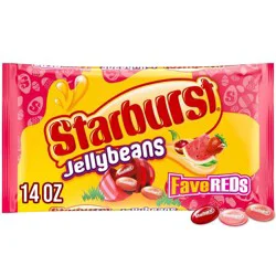 Starburst Easter FaveReds Jellybeans Candy Bag - 14oz