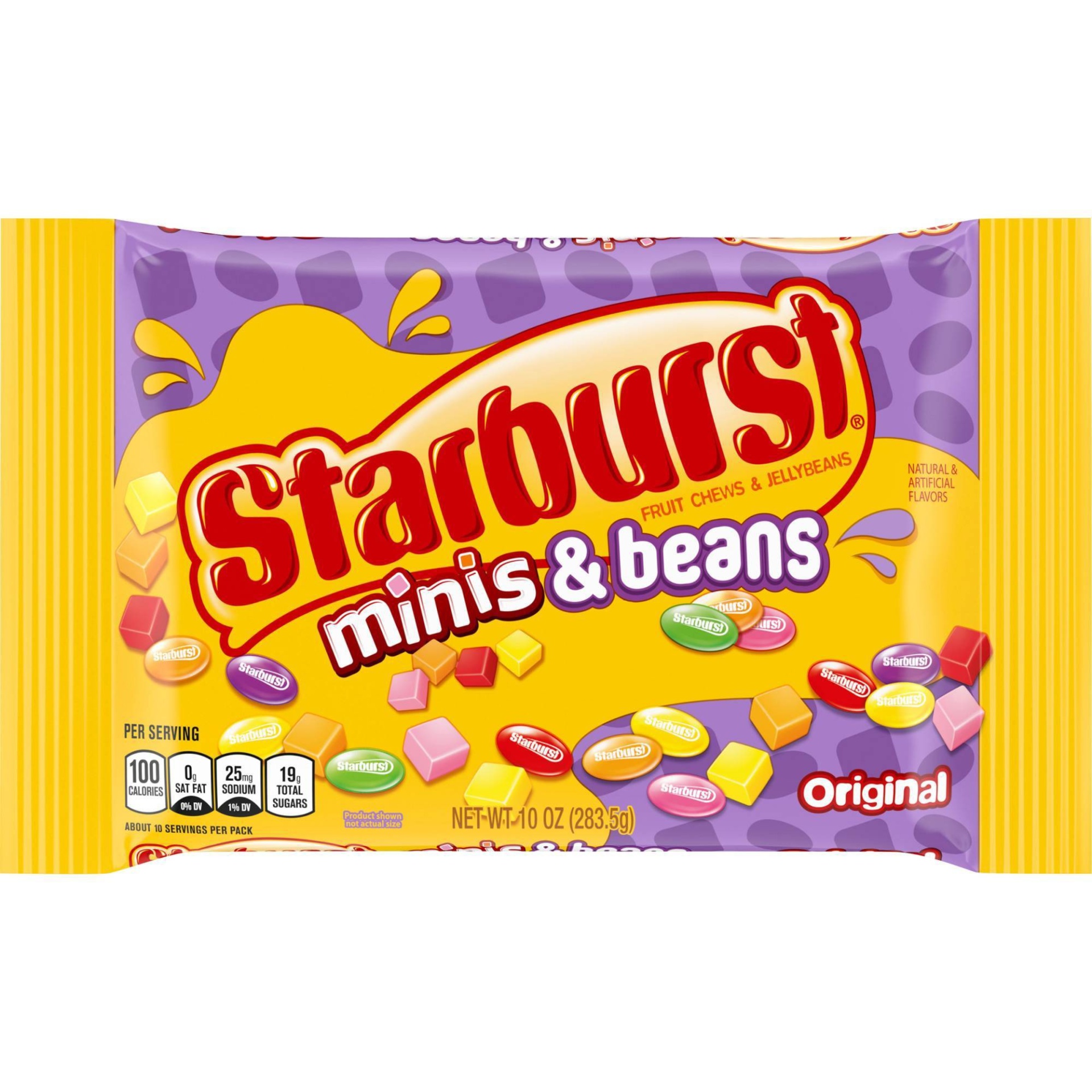 slide 1 of 4, Starburst Easter Original Minis & Beans, 10 oz