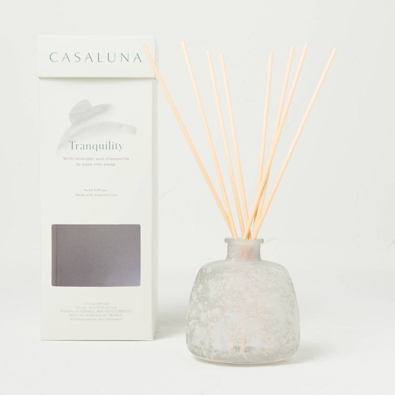 slide 1 of 5, 6.7 fl oz Tranquility Oil Diffuser - Casaluna™, 6.7 fl oz